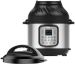 Instant Pot - Duo Crisp 8qt Digital Multi Cooker with Air Fryer - Stainless Steel/Silver