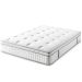 Zinus Twin XL Medium Euro Box Top Pocket 13 in.Spring Hybrid Mattress MSSNEB-13TXL