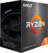 AMD Ryzen 5 5500 3.6 GHz Six-Core AM4 Processor, Black - Black