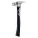 Stiletto 10 oz. Smooth Curved Fiberglass Hammer with 14.5 in. Handle FH10C-F