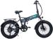 GoTrax - Z4 Pro Foldable Ebike w/ up to 50 mile Max Operating Range and 20 MPH Max Speed - Black