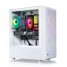 Thermaltake - Quartz i350 R4 Gaming Desktop - 12th Gen Intel Core i5-12400F - 16GB Memory - NVIDIA GeForce RTX 3050 - 1TB NVMe M.2 - White