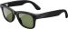 Ray-Ban - Meta Smart Wayfarer Large Bluetooth Audio Glasses - Shiny Black/G15 Green