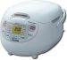 Zojirushi - Neuro Fuzzy Rice Cooker and Warmer - White NS-ZCC10