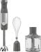 GE - Immersion 2-Speed Handheld Blender (4 Piece Set) - Stainless Steel