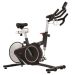 Sunny Health & Fitness Magnetic Rear Belt Drive Indoor Cycling Bike, High Weight Capacity w/ Cadence Sensor and Pulse Rate
