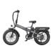 Heybike - Mars 2.0 Foldable E-bike w/ 45mi Max Operating Range & 28 mph Max Speed - Grey