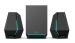Edifier - G1500 MAX Bluetooth Gaming Speakers with RGB Lighting (3-Piece) - Black