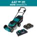 Makita 18 in. 18V X2 (36V) LXT Lithium-Ion Cordless Walk Behind Self Propelled Lawn Mower Kit with 4 Batteries (5.0 Ah)