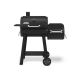  Smoke Offset 500 Charcoal Grill and Offset Smoker in Black