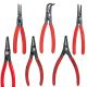 KNIPEX Snap Ring Pliers Set in Foam Tray (6-pc)