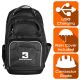 BOOTSTRAPT 15 in. Contractor's Backpack w/ Integrated Power Bank Compartment and Waterproof Rain Cover