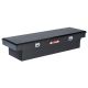 Delta 70 Gloss Black Aluminum Full Size Crossbed Truck Tool Box-1-301002
