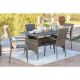 Coaster Home Furnishings Trinidad Gray 5-pc Wicker Outdoor Dining Set