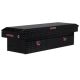 Weather Guard 72 in. Gloss Black Aluminum Full Size Crossbed Truck Tool Box 127-5-03