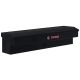 Weather Guard 56-in. Gloss Black Aluminum Lo- Side Truck Tool Box