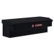 Weather Guard 41 in. Gloss Black Aluminum Lo- Side Truck Tool Box