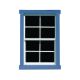 Handy Home Products Do-It Yourself Small Square Window