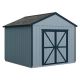 Handy Home Products Do-it Yourself Rookwood 10 ft. x 10 ft. Wooden Storage w/ Flooring Included