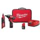 Milwaukee M12 12-Volt Lithium-Ion Cordless 1/4 in. Hex Screwdriver Kit w/ M12 Lithium-Ion Cordless Rotary Tool (Tool Only)