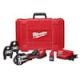 MILWAUKEE M12 12-Volt Lithium-Ion Force Logic Cordless Press Tool Kit (3 Jaws Included) w/ Two 1.5 Ah Battery - Hard Case