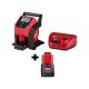 Milwaukee M12 12-Volt Lithium-Ion Cordless Compact Inflator Kit w/ 4.0 Ah Battery, Charger and Bonus 2.0 Ah Battery Pack