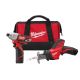 Milwaukee M12 12-Volt Lithium-Ion Cordless Impact Driver/HACKZALL Combo Kit (2-Tool) with Two 1.5 Ah Batteries, Charger, Tool Bag