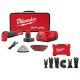 Milwaukee M12 FUEL 12-Volt Lithium-Ion Cordless Oscillating Multi-Tool Kit w/ Multi-Tool Blade Kit (9-Piece)