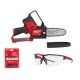 Milwaukee M12 FUEL 6 in. 12-Volt Brushless Electric Cordless Chainsaw Tool Only w/ Extra 6 in. Chain and Clear Safety Glasses