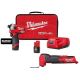 Milwaukee M12 FUEL 12-Volt Lithium-Ion Brushless Cordless SURGE 1/4-in. Hex Impact Driver and Oscillating Multi-Tool Combo Kit