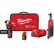 Milwaukee M12 FUEL 12-Volt Lithium-Ion Cordless SURGE 1/4-inch Hex Impact Driver and M12 FUEL High Speed 3/8-inch Ratchet Combo Kit