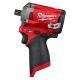 Milwaukee M12 FUEL 12-Volt Lithium-Ion Brushless Cordless Stubby 1/2 in. Impact Wrench with Pin Detent (Tool Only)