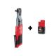Milwaukee M12 FUEL 12-Volt Lithium-Ion Brushless Cordless 1/2 in. Ratchet w/ M12 2.0Ah Battery