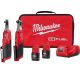 Milwaukee M12 FUEL 12-Volt Li-Ion Brushless Cordless High Speed 3/8-in. Ratchet and M12 FUEL High Speed 1/4-in. Ratchet Combo Kit