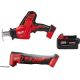 Milwaukee M18 18V Lithium-Ion Cordless HACKZALL Reciprocating Saw with Multi-Tool and 5.0 Ah Battery