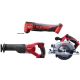 Milwaukee M18 18-Volt Lithium-Ion Cordless Oscillating Multi-Tool w/ Reciprocating Saw and 6-1/2 in. Circular Saw