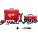 Milwaukee M18 18-Volt Lithium-Ion 1/2 in. to 4 in. Force Logic High Capacity Cordless Knockout Tool Kit w/ Die Set and Draw Stud