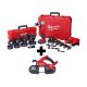 Milwaukee M18 18-Volt Lithium-Ion 1/2in to 4in Force Logic 6 Ton Cordless Knockout Tool Kit with FUEL Bandsaw
