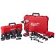 Milwaukee M18 18-Volt Lithium-Ion 1/2 in. to 4 in. Force Logic 6 Ton Cordless Knockout Tool Kit w/Die Set, (1) 2.0Ah Batteries
