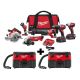 Milwaukee M18 18 Volt Lithium-Ion Cordless Combo Tool Kit (6-Tool) with Two M18 Wet/Dry Vacuums