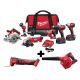 Milwaukee M18 18-Volt Lithium-Ion Cordless Combo Tool Kit (6-Tool) with Free M18 Oscillating Multi-Tool and Blower