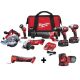 Milwaukee M18 18-Volt Lithium-Ion Cordless Combo Tool Kit (6-Tool) w/ M18 Multi-Tool and M18 Random Orbit Sander