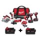 Milwaukee M18 18-Volt Lithium-Ion Cordless Combo Tool Kit (6-Tool) with Two Free 5.0 Ah Batteries