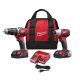 Milwaukee M18 18-Volt Lithium-Ion Cordless Hammer Drill/Impact Driver Combo Kit (2-Tool) w/(2) 1.5Ah Batteries, Charger, Tool Bag