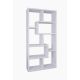 Furniture of America Dore 71-inch White Wood 8-shelf Standard Bookcase w/ Open Back
