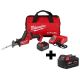 Milwaukee M18 FUEL 18-Volt Lithium-Ion Brushless Cordless Hackzall Reciprocating Saw Kit with Free M18 5.0Ah Battery