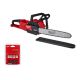 Milwaukee M18 FUEL 16 in. 18-Volt Lithium-Ion Brushless Cordless Chainsaw (Tool-Only) w/ Replacement 16 in. Chainsaw Chain