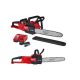 Milwaukee M18 FUEL 16 in. 18V Lithium-Ion Battery Brushless Electric Cordless Chainsaw and M18 FUEL 14 in. Chainsaw Kit