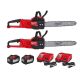 Milwaukee M18 FUEL 16-inch 18-Volt Lithium-Ion Battery Brushless Cordless Chainsaw Kit w/12.0Ah Battery and Rapid Charger(2-Tool)