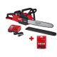 Milwaukee M18 FUEL 16 in. 18-Volt Lithium-Ion Battery Brushless Cordless Chainsaw Kit with 12.0Ah Battery, Extra 16 in. Saw Chain